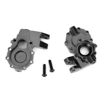 Traxxas Portal housings inner (front) 6061-t6 aluminum (charcoal) TRX8252A