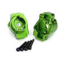 Traxxas Portal drive axle mount rear 6061-t6 aluminum (green-anodized) (left) TRX8256G