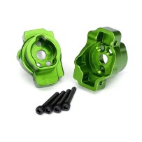 Traxxas Portal drive axle mount rear 6061-t6 aluminum (green-anodized) (left) TRX8256G