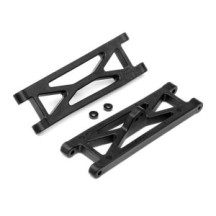 HPI GRAPHITE FRONT SUSPENSION ARM SET HPI-100408
