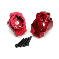 Traxxas Portal drive axle mount rear 6061-t6 aluminum (red-anodized) (left) TRX8256R
