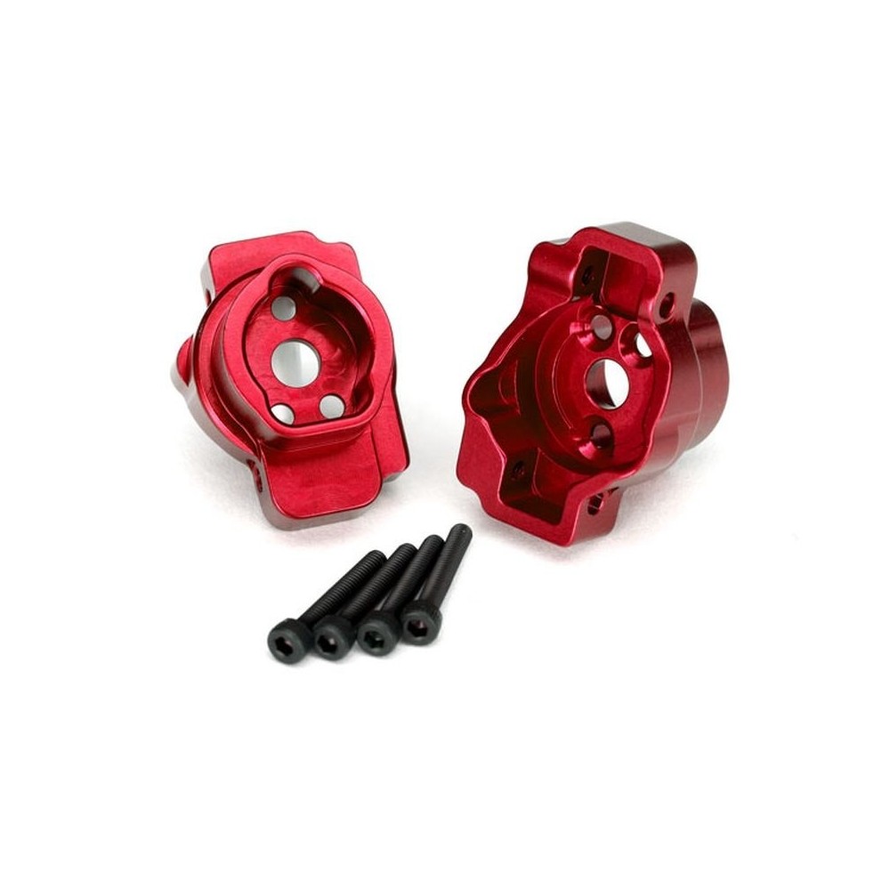 Traxxas Portal drive axle mount rear 6061-t6 aluminum (red-anodized) (left) TRX8256R Traxxas Portal drive axle mount rear 6061-t6 aluminum (red-anodized) (left) TRX8256R