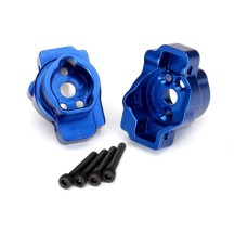 Soporte eje pórtico aluminio azul TRX8256X