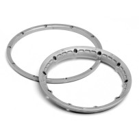 HPI HEAVY DUTY WHEEL BEAD LOCK RINGS (SILVER/2pcs HPI-3272