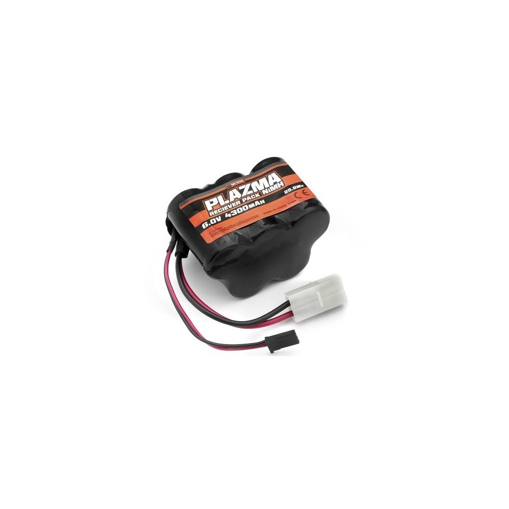HPI Plazma 6.0V 4300mAh NiMH Reciever Battery Pack HPI-160154 HPI Plazma 6.0V 4300mAh NiMH Reciever Battery Pack HPI-160154