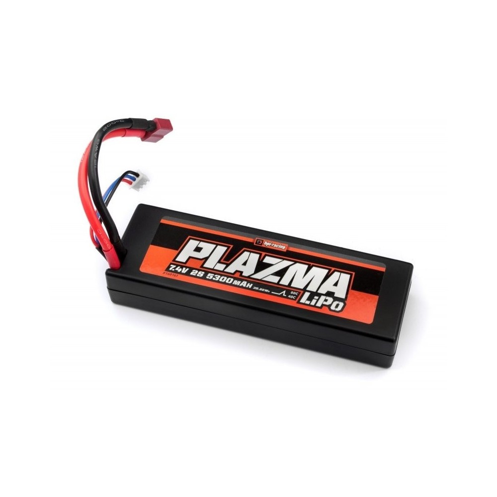 Bateria Lipo Hard Case HPI Plazma 7.4V 5300MAH 40C Stick Pack 39.22 HPI-160161