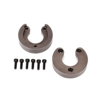 Traxxas Weight portal housing brass (34 grams) (2) 2.5x8 cs (6) (requires) TRX8267
