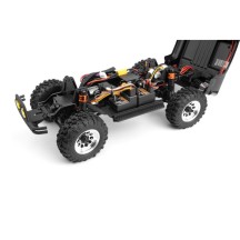 Crawler RC 1/18 4WD HPI Racing Venture18 Flux Toyota Hilux SR5 Brushless RTR Negro HPI-160802