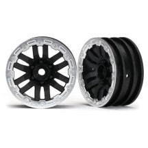 Llantas TRX-4 de 1.9 pulgadas con anillos de perilla satinado Traxxas TRX8271X