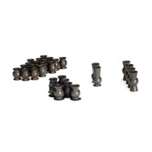 Juego completo de rótulas huecas TRX-4 de aluminio recubierto de PTFE Traxxas TRX8274