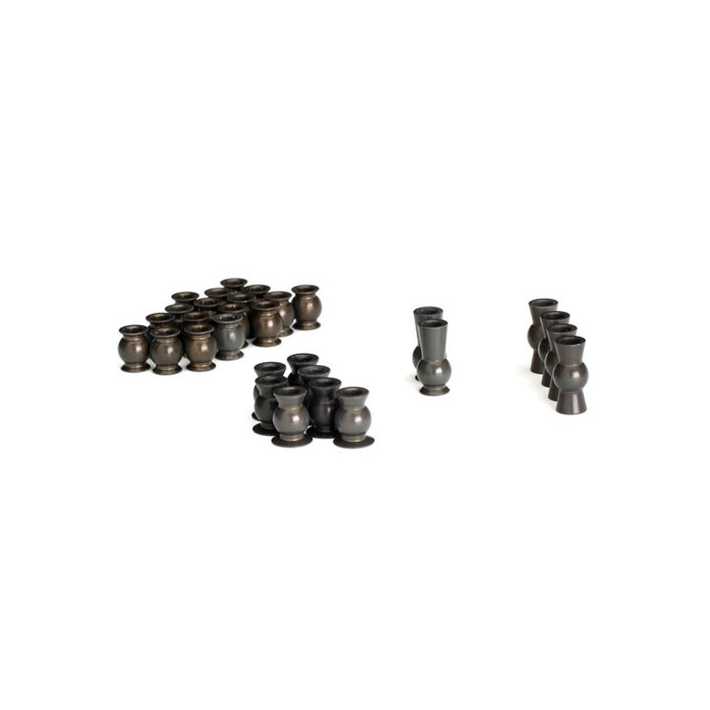 Juego completo de rótulas huecas TRX-4 de aluminio recubierto de PTFE Traxxas TRX8274