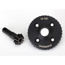 Traxxas Ring gear and differential pinion (underdrive machined) TRX8288