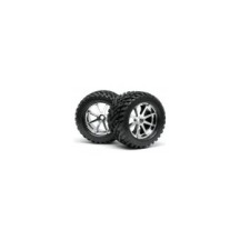 HPI MOUNTED GOLIATH TYRE 178X97MM ON BLAST WHEEL CHROM HPI-4727