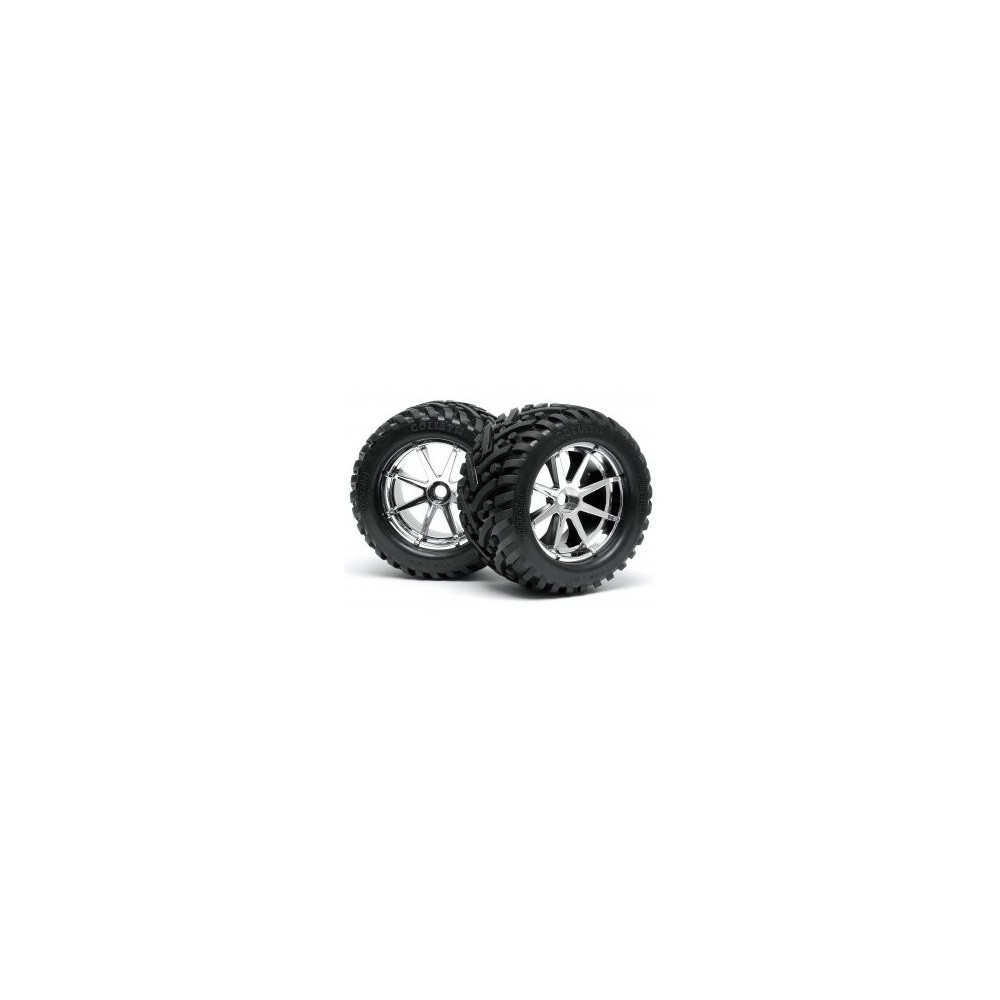 HPI MOUNTED GOLIATH TYRE 178X97MM ON BLAST WHEEL CHROM HPI-4727 HPI MOUNTED GOLIATH TYRE 178X97MM ON BLAST WHEEL CHROM HPI-4727