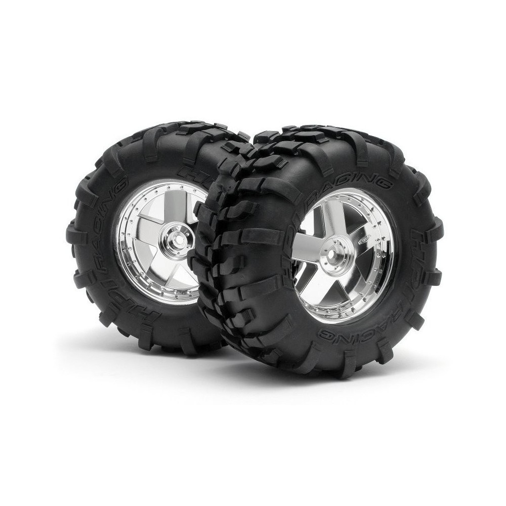 HPI MOUNTED GT TYRE S COMPOUND ON GT5 WHEEL CHROME HPI-4708 HPI MOUNTED GT TYRE S COMPOUND ON GT5 WHEEL CHROME HPI-4708