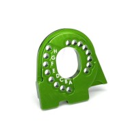 Traxxas Motor mount plate trx-4 6061-t6 alumininum (green-anodized) TRX8290G