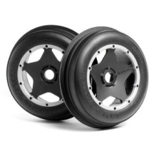 HPI MOUNTED SAND BUSTER RIB TIRE M COMPOUND HPI-4740