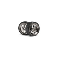 HPI MOUNTED SUPER LOW TREAD TIRE HPI-4722