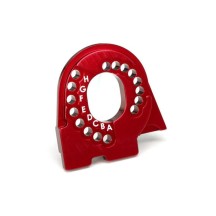 Placa montaje motor TRX-4 aluminio anodizado rojo Traxxas TRX8290R
