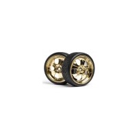 HPI MOUNTED SUPER LOW TREAD TIRE HPI-4723