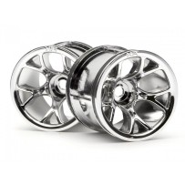 HPI MT MESH WHEEL CHROME HPI-2197