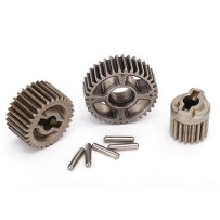 Traxxas Gear set transmission metal (includes 18t 30t input gears ) TRX8293X