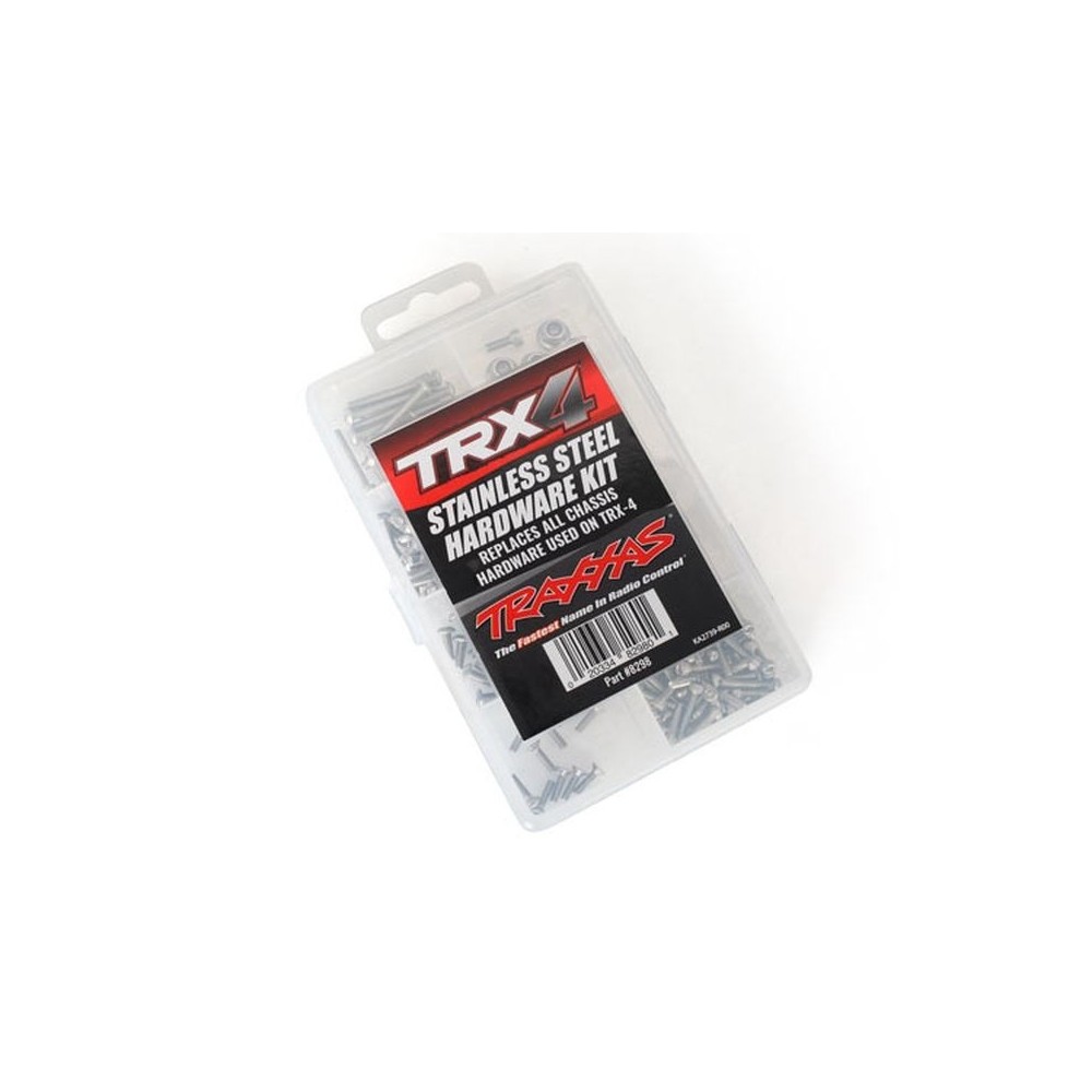 Traxxas Hardware kit stainless steel trx-4 (contains all stainless steel) TRX8298 Traxxas Hardware kit stainless steel trx-4 (contains all stainless steel) TRX8298