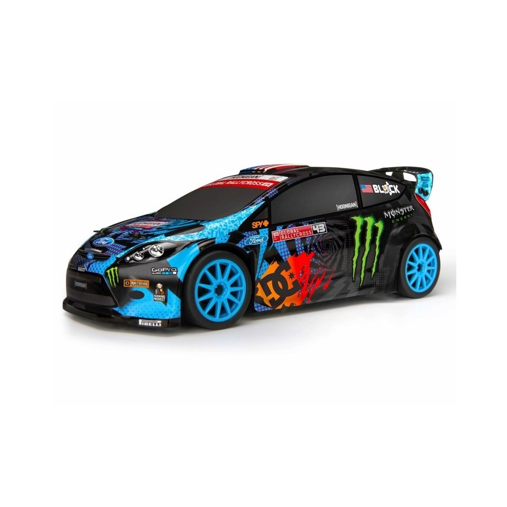 HPI PAINTED MICRO RS4 BODY KEN BLOCK 2013 GRC FORD FIESTA H.F.H.V. 1:18 HPI-113080 HPI PAINTED MICRO RS4 BODY KEN BLOCK 2013 GRC FORD FIESTA H.F.H.V. 1:18 HPI-113080