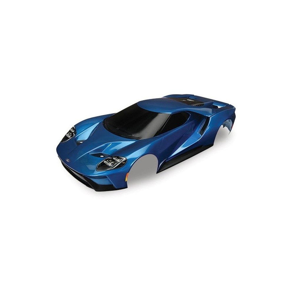 Traxxas Body Ford gt blue (painted decals applied) TRX8311A Traxxas Body Ford gt blue (painted decals applied) TRX8311A