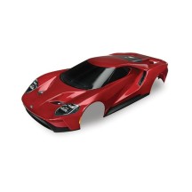Traxxas Body Ford gt red (painted decals applied) TRX8311R