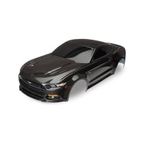 Traxxas Body Ford Mustang black (painted decals applied) TRX8312X