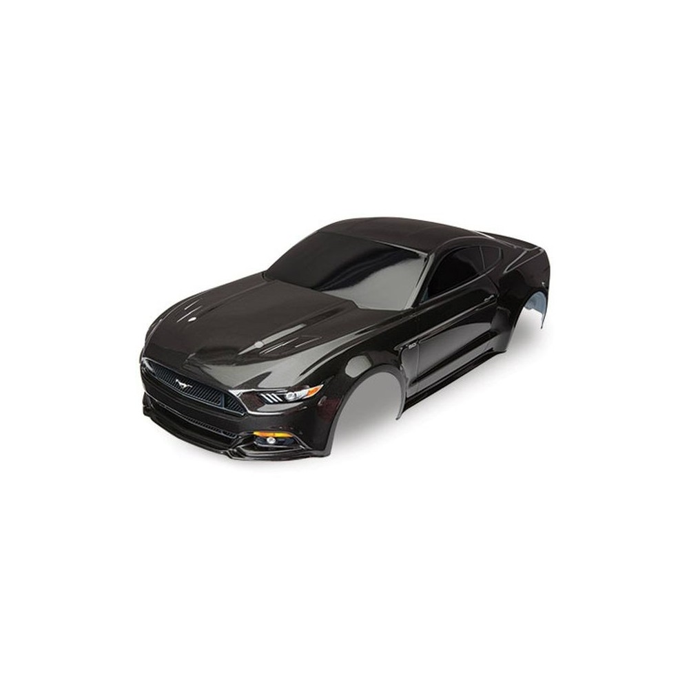 Traxxas Body Ford Mustang black (painted decals applied) TRX8312X Traxxas Body Ford Mustang black (painted decals applied) TRX8312X