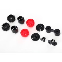 Traxxas Tail lights (2) tail light mounts (4) exhaust tips (2) e TRX8314