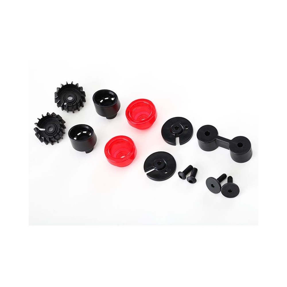 Luces traseras soportes puntas escape Traxxas TRX8314 Luces traseras soportes puntas escape Traxxas TRX8314