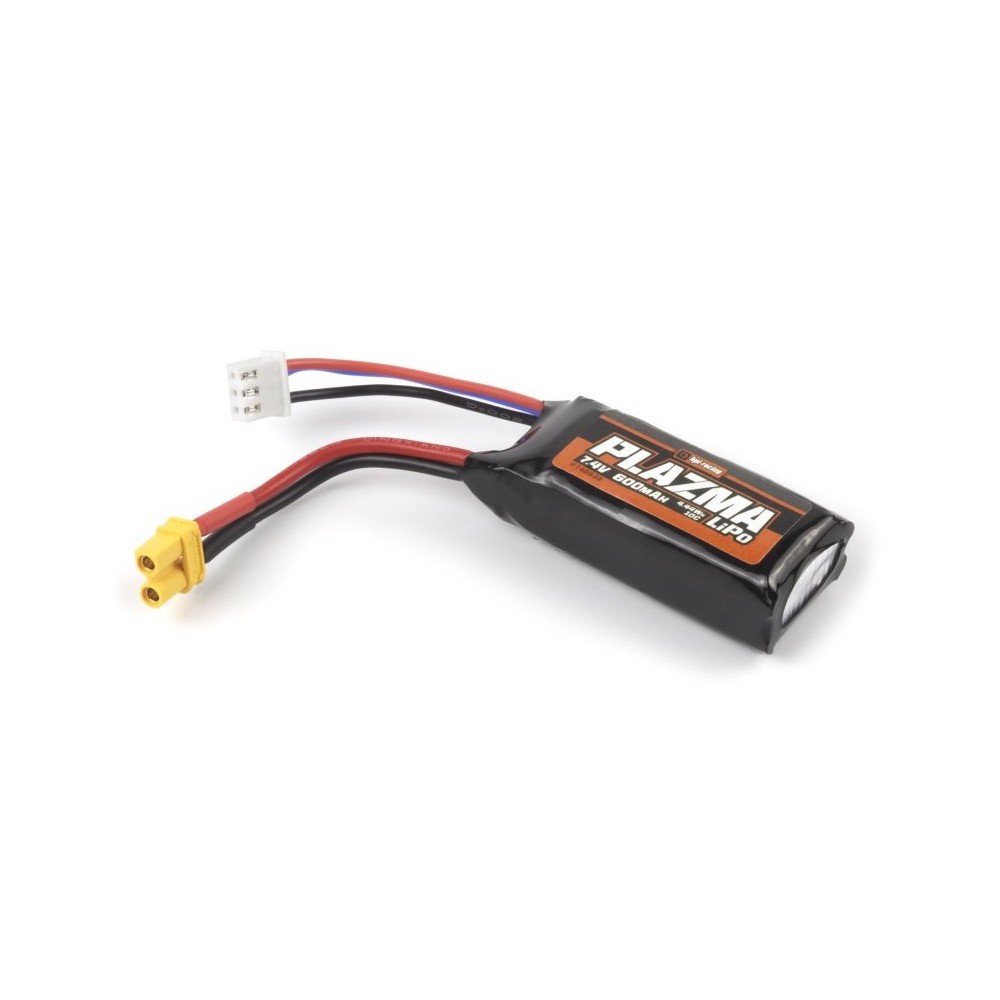 Bateria Lipo HPI Plazma 7.4V 600mAh 10C HPI-160838