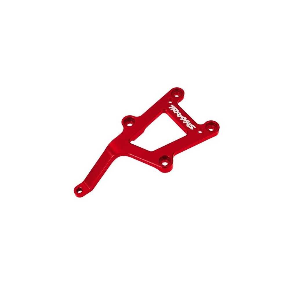 Traxxas Chassis brace front 6061-t6 aluminum (red-anodized) TRX8321-RED