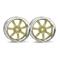 HPI RAYS GRAM LIGHTS 57S-PRO CHROME/GOLD HPI-3319