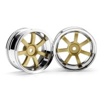 HPI RAYS GRAM LIGHTS 57S-PRO CHROME/GOLD HPI-3320