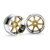HPI RAYS GRAM LIGHTS 57S-PRO CHROME/GOLD HPI-3321