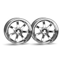 HPI RAYS GRAM LIGHTS 57S-PRO WHEEL CHROME HPI-3317