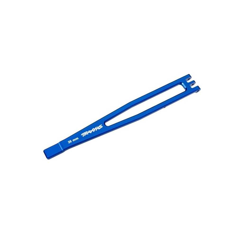 Traxxas Battery hold-down 6061-t6 aluminum (blue-anodized) TRX8327-BLUE Traxxas Battery hold-down 6061-t6 aluminum (blue-anodized) TRX8327-BLUE