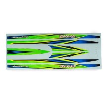 Traxxas Decal set hull (green) (waterproof) (for disruptor) TRX10698-GRN