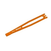 Traxxas Battery hold-down 6061-t6 aluminum (orange-anodized) TRX8327-ORNG