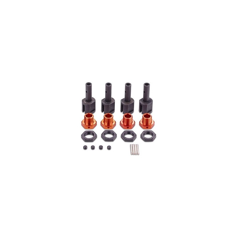 HPI Savage X 17mm Hex Hub Conversion Set HPI-160140 HPI Savage X 17mm Hex Hub Conversion Set HPI-160140