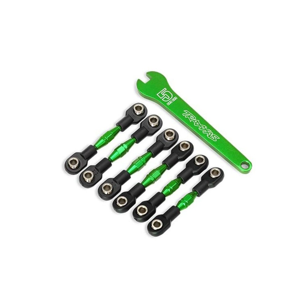 Varillas de caída aluminio verde Traxxas TRX8341G Varillas de caída aluminio verde Traxxas TRX8341G