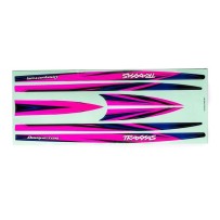 Traxxas Decal set hull (pink) (waterproof) (for disruptor) TRX10698-PINK