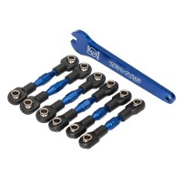 Traxxas Turnbuckles aluminum (blue-anodized) camber links 32mm (front) (2) TRX8341X