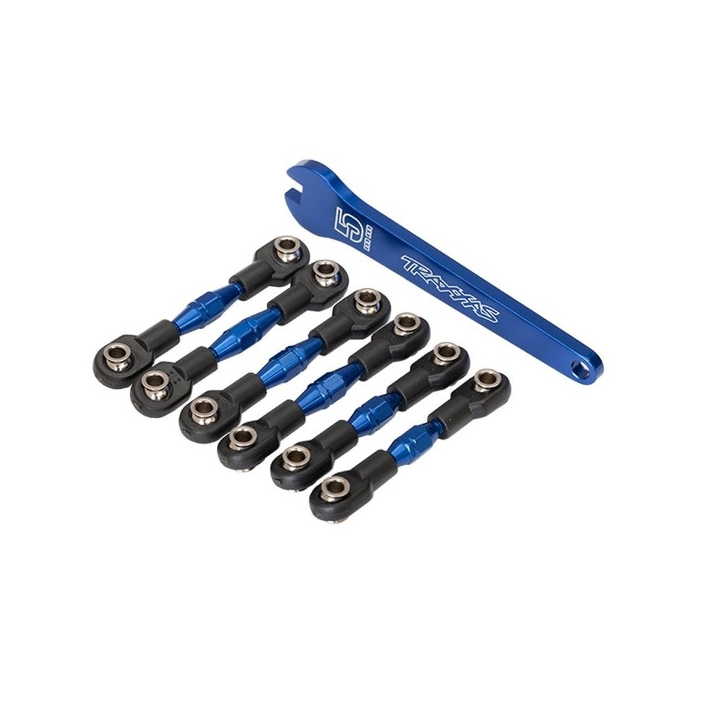 Varillas de caída aluminio azul Traxxas TRX8341X Varillas de caída aluminio azul Traxxas TRX8341X
