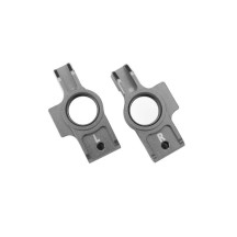Traxxas Carriers stub axle 6061-t6 aluminum (gray-anodized) left-right TRX8352X-GRAY