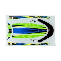 Traxxas Decal set hatch (green) (waterproof) (for disruptor) TRX10699-GRN